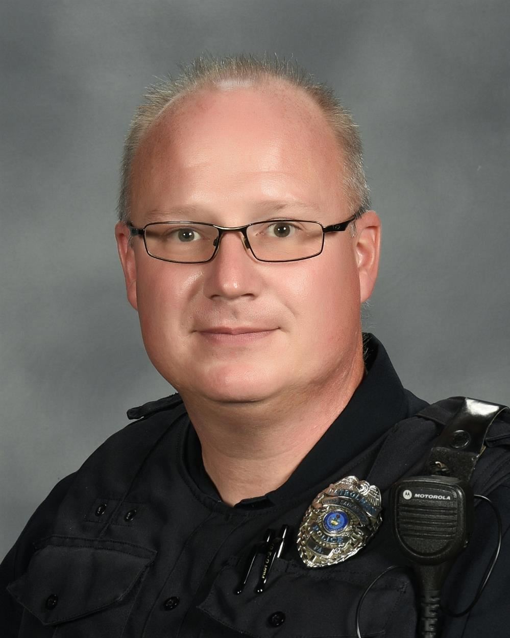 Officer Brian McLaughlin Officer Brian McLaughlin